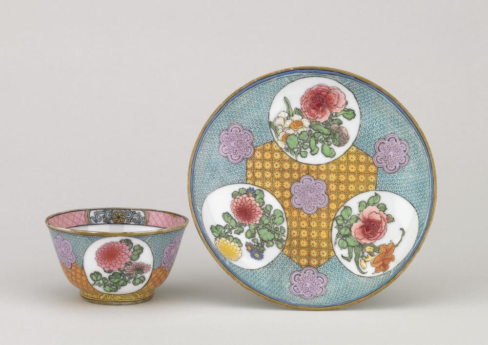 图片[1]-cup; saucer BM-Franks.692.+-China Archive